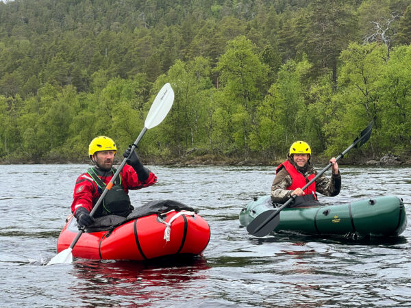 Packraft-koskimelonnan peruskurssi