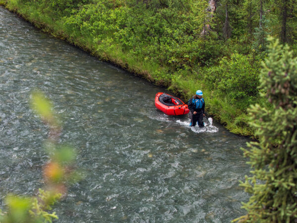 Packraft-koskimelonnan jatkokurssi